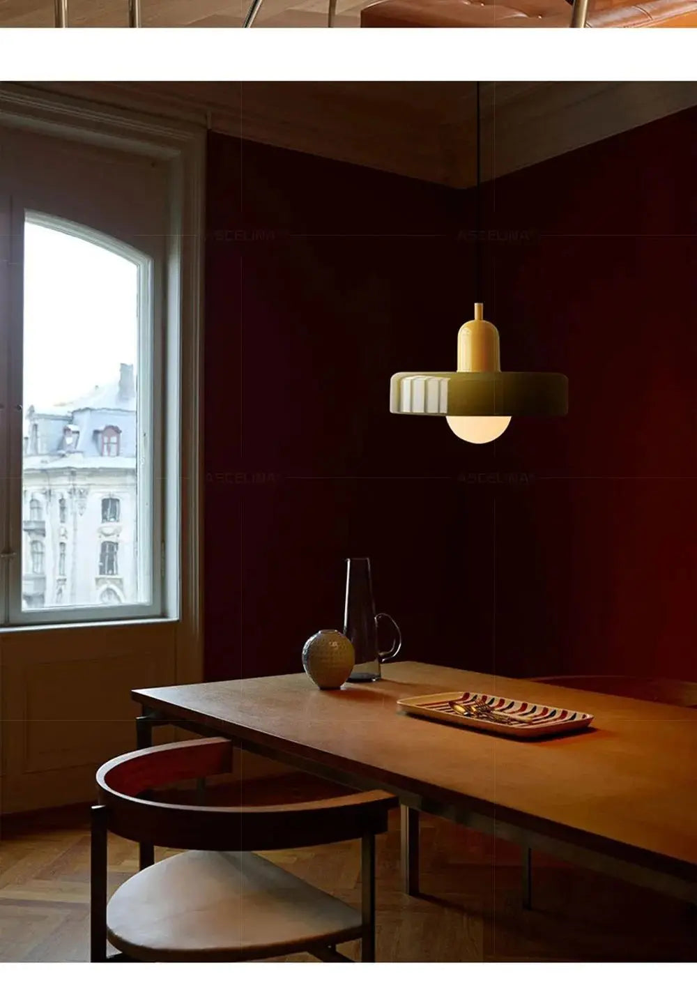 Nordic Glass Bauhaus Dining Room Chandelier Living Room Bedroom Bar