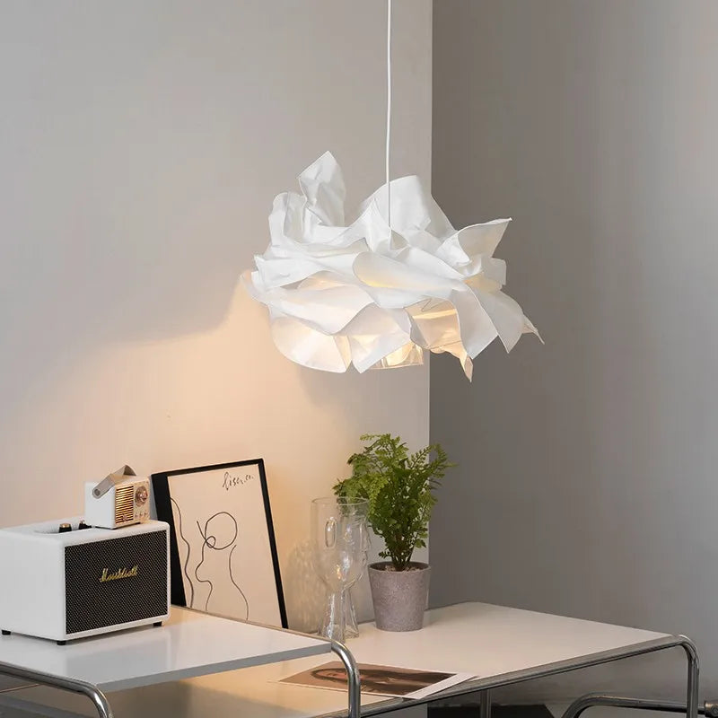 Minimalist Paper Pendant Chandelier