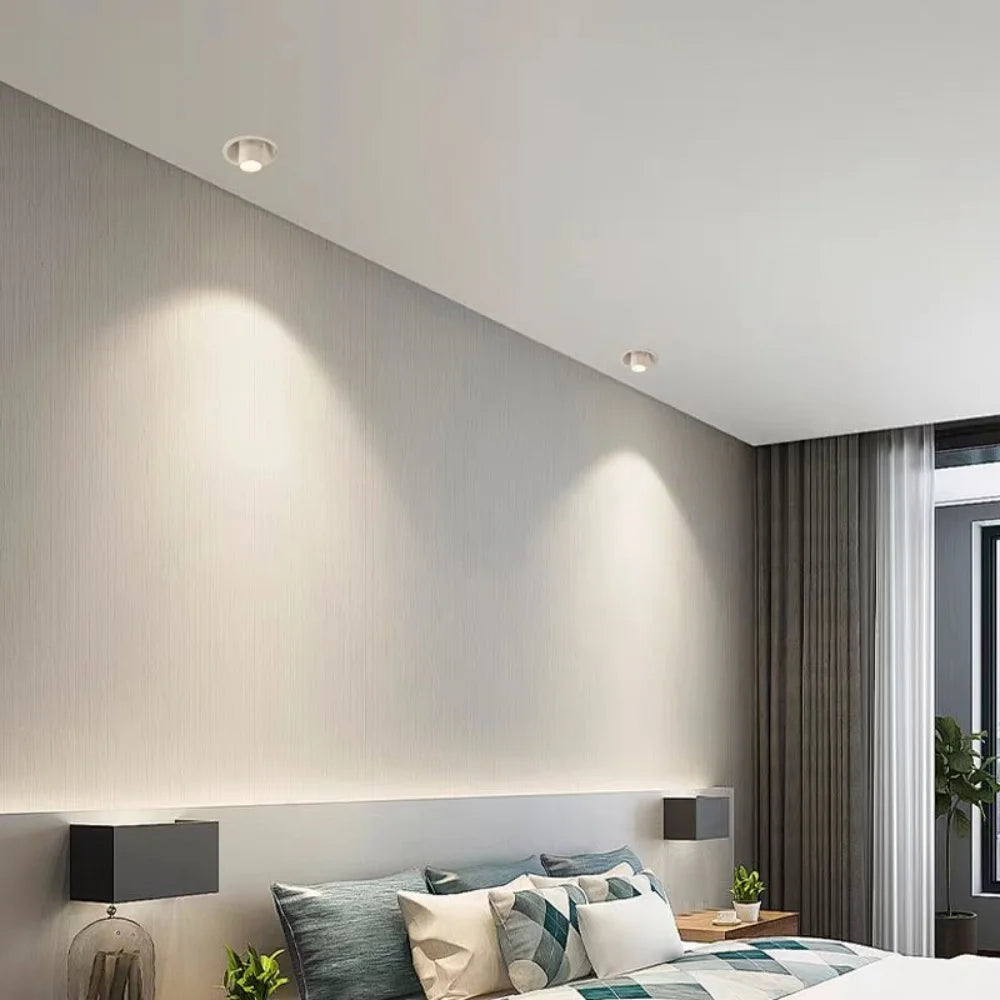 Borderless Recessed Twin Tube Spotlight