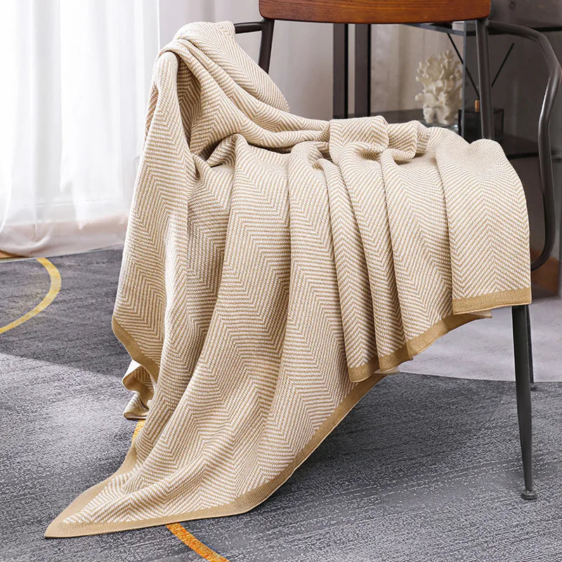 Nordic Knit Nap Blanket