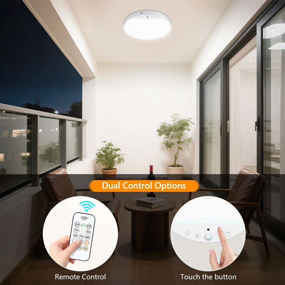Rechargeable Motion Sensor Ceiling Light