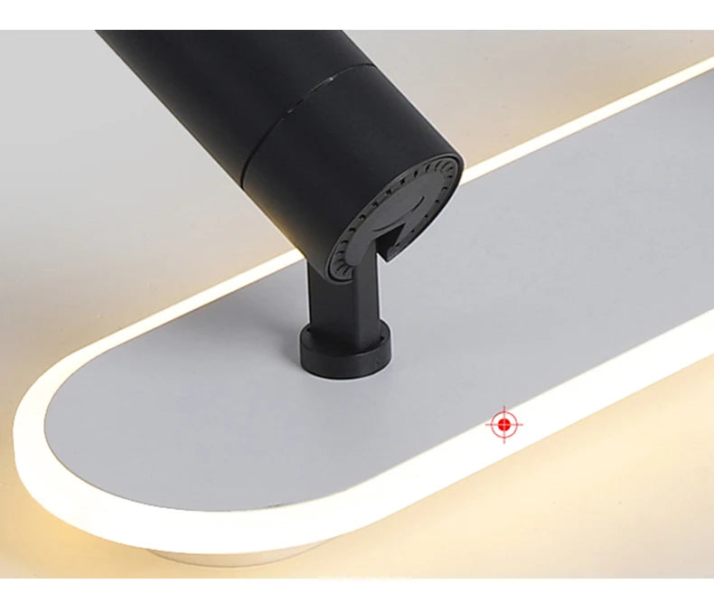 Ceiling Light with Adjustable Spotlights