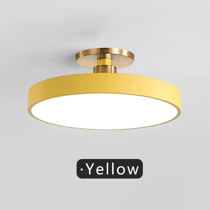 Macaron Round LED Ceiling Light