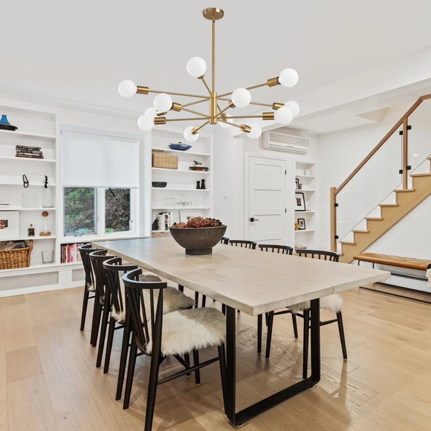 Multi Head Living Room Chandelier