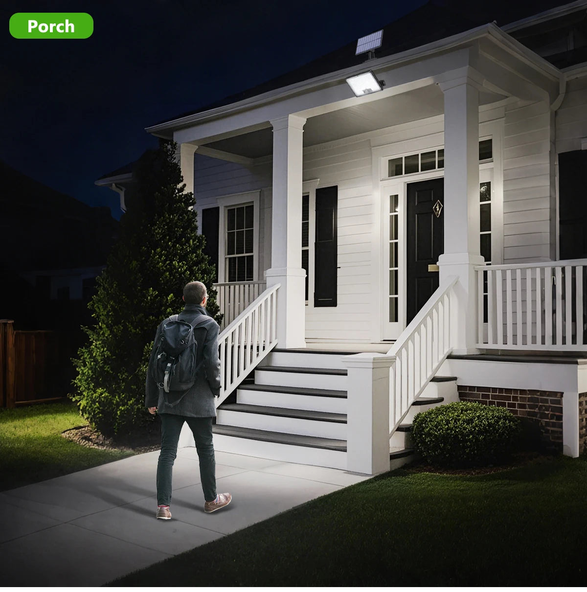 Solar Lights Outdoor with Motion Sensor Solar Flood Lights Waterproof