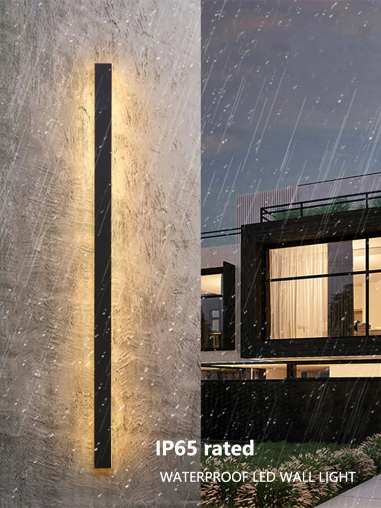 IP65 Minimalist Outdoor Wall Lamp