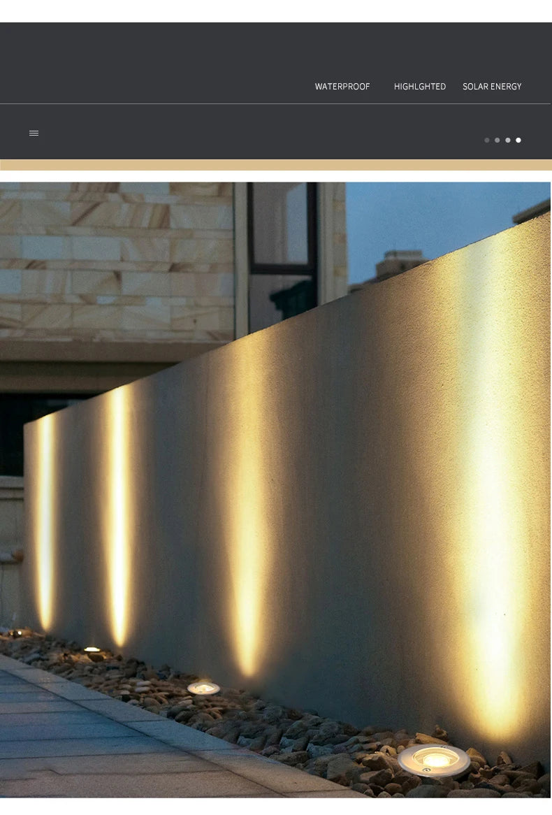 Slim Profile Inground Garden Light