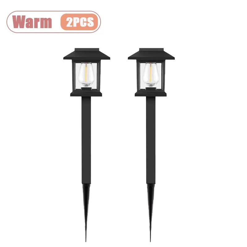 Outdoor Solar LED Ground Stake Light Lawn Lamp