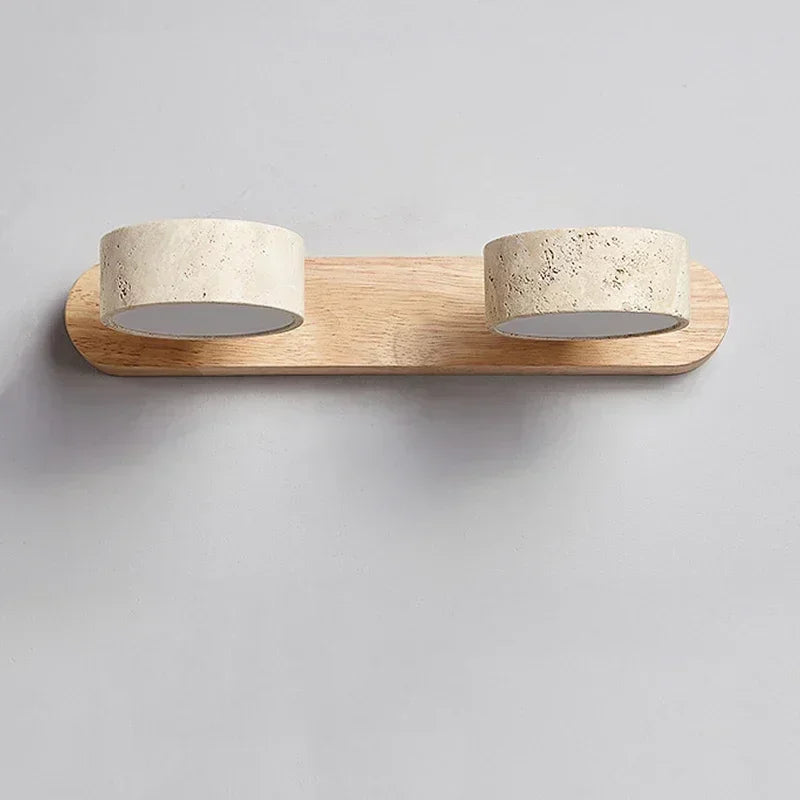Travertine Spot Wall Light