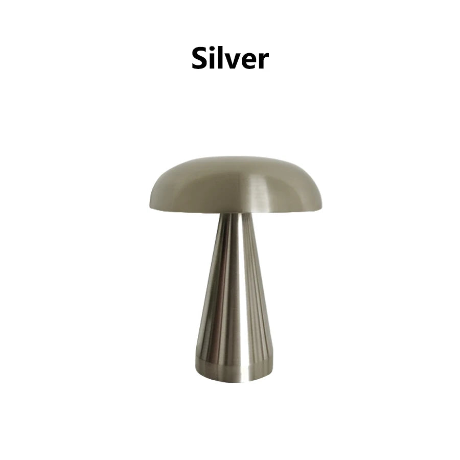 Retro Mushroom Touch Table Lamp