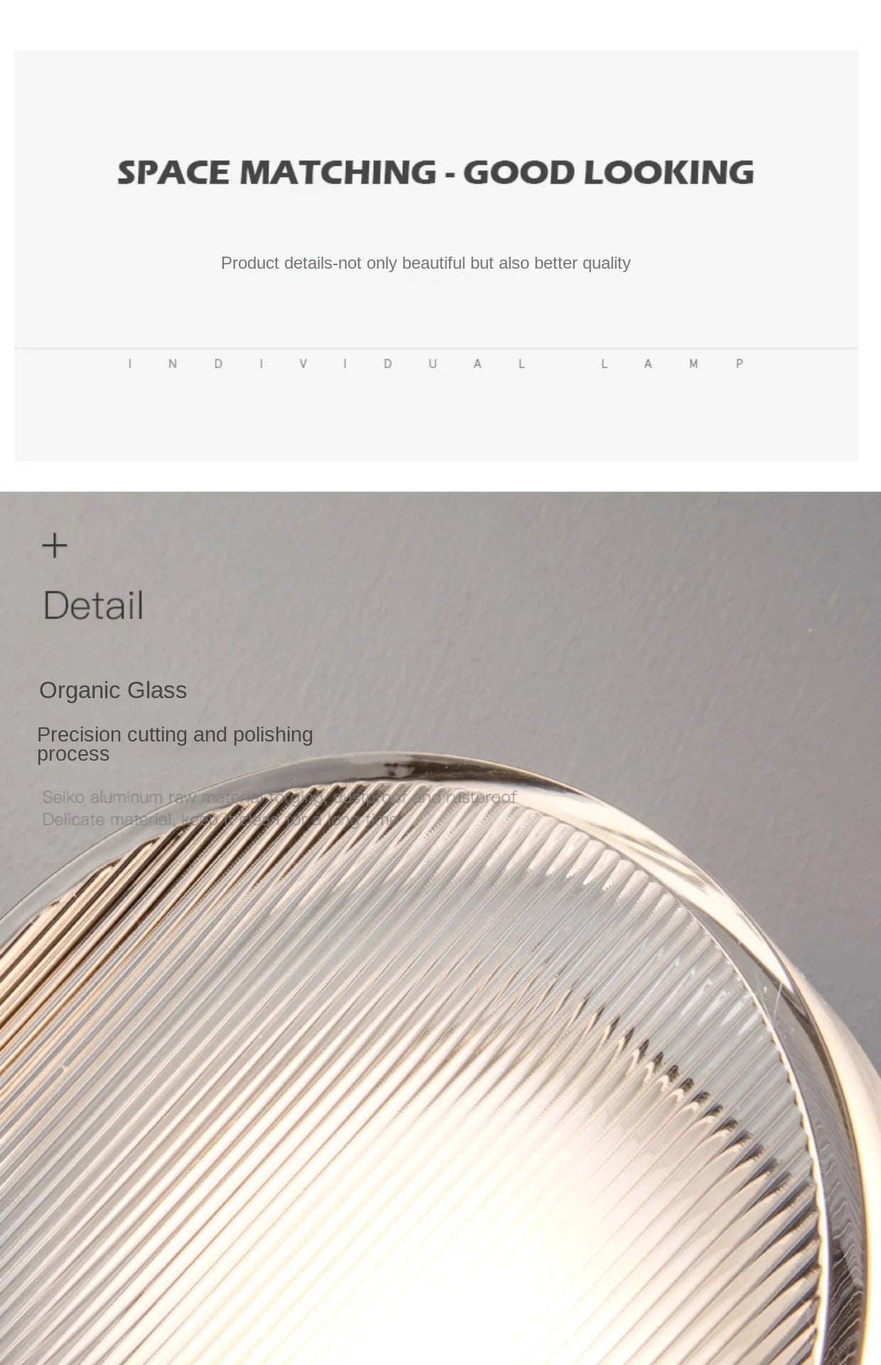 Modern Round Wall Lamp LED Acrylic Wall Light Sconce Living Room Aisel