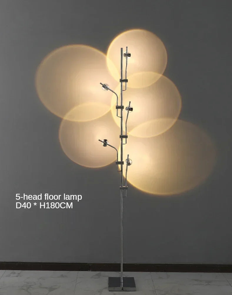 Nordic Rainbow Projection Floor Lamp