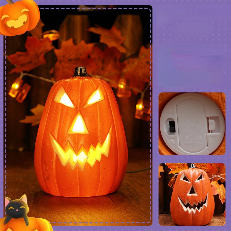 Vintage Jack O Lantern Pumpkin Light