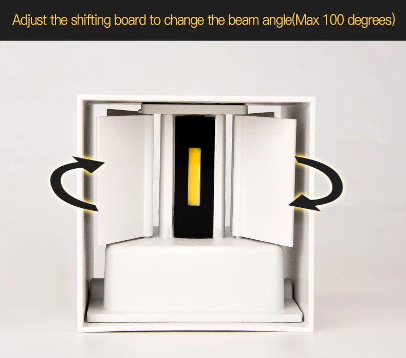 Slim LED Outdoor Wall Light