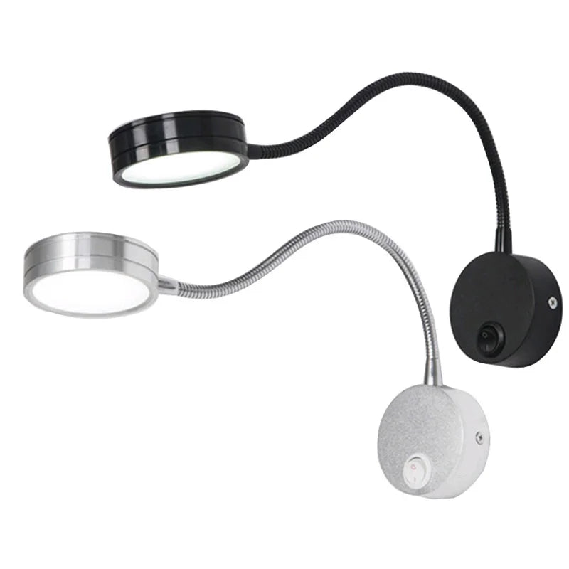 Flexible Gooseneck LED Reading Wall Light