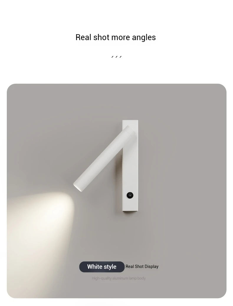 Minimalist Rotating Wall Sconce