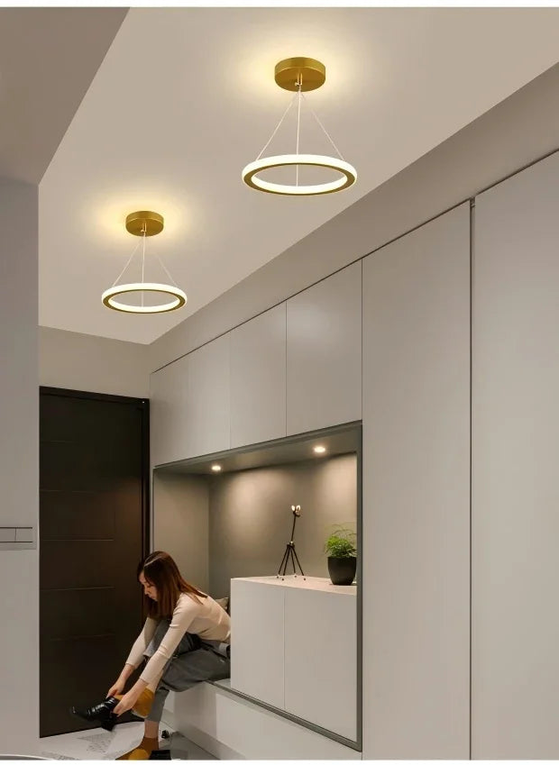 Three Colour LED Ceiling Chandelier