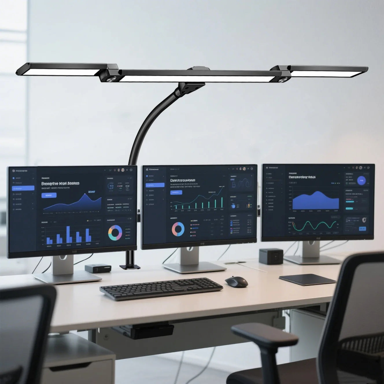 Eye-Care Metal Clip Lamp