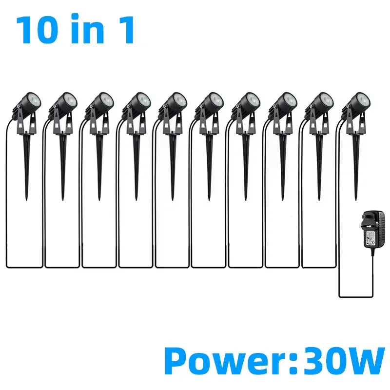Low Voltage Garden Pillar Lights