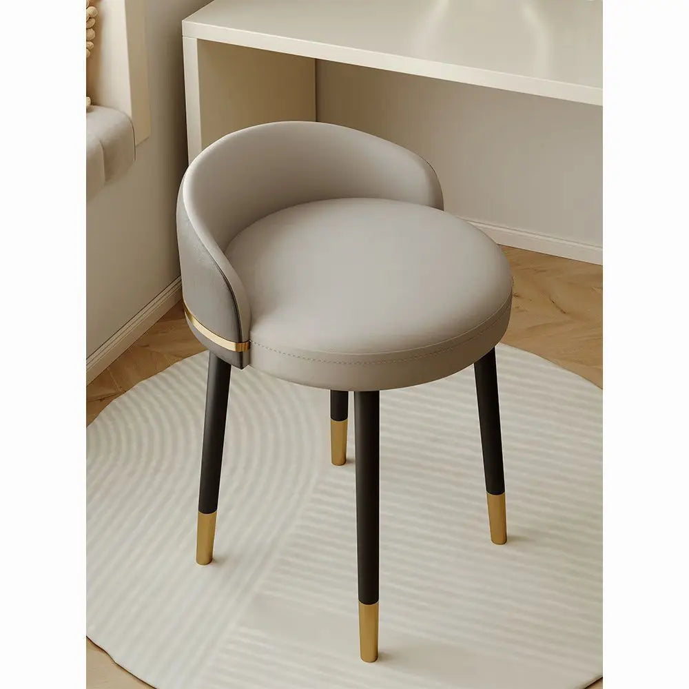 Modern Swivel Vanity Stool, 360 Rotating
