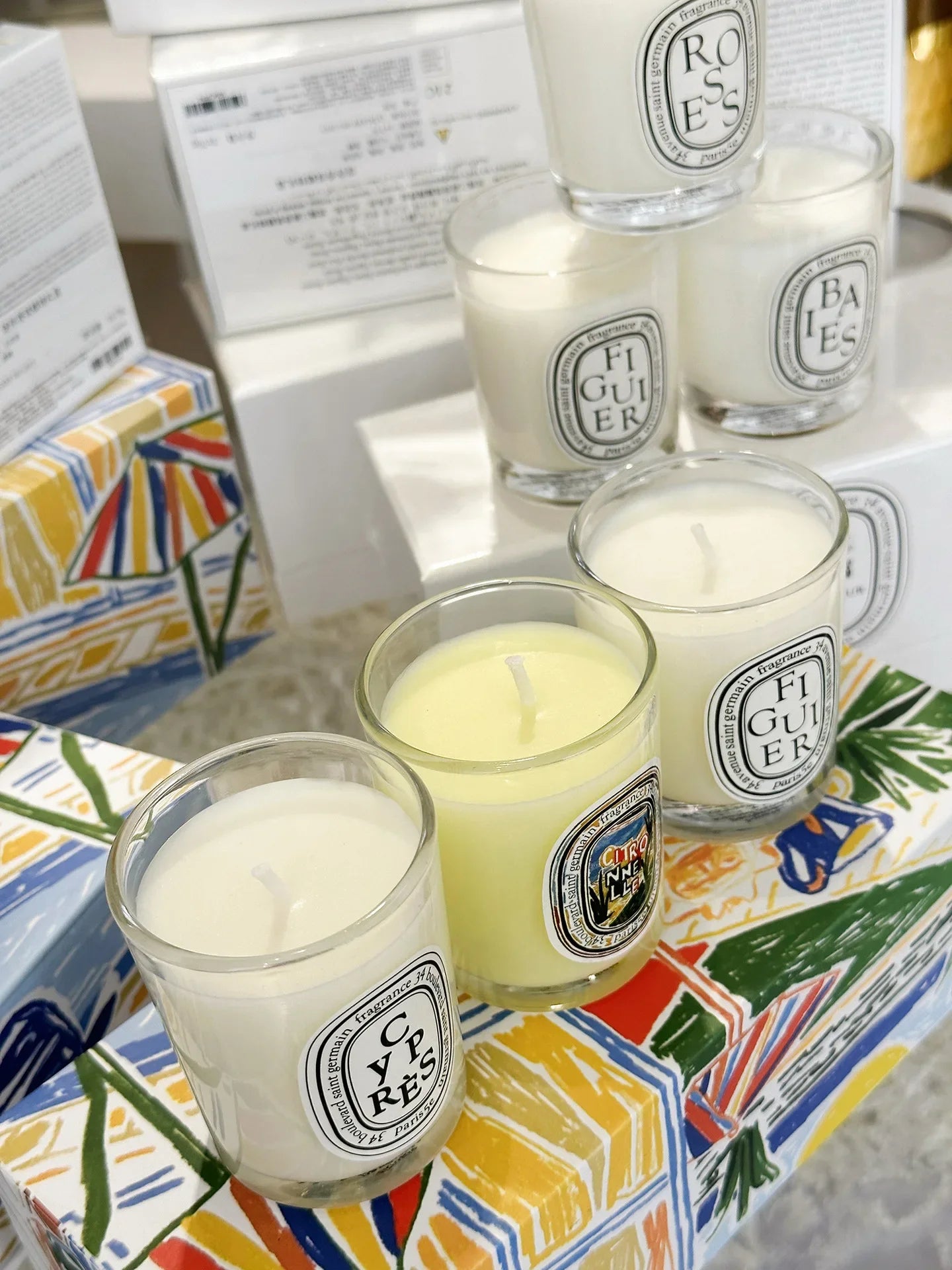 Aromatherapy Candle Natural Plant Scented Candles French Fragrance
