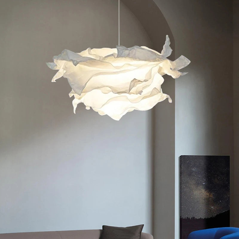 Minimalist Paper Pendant Chandelier