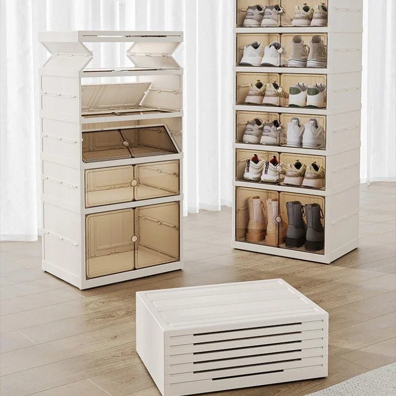 Foldable Transparent Shoe Storage Box