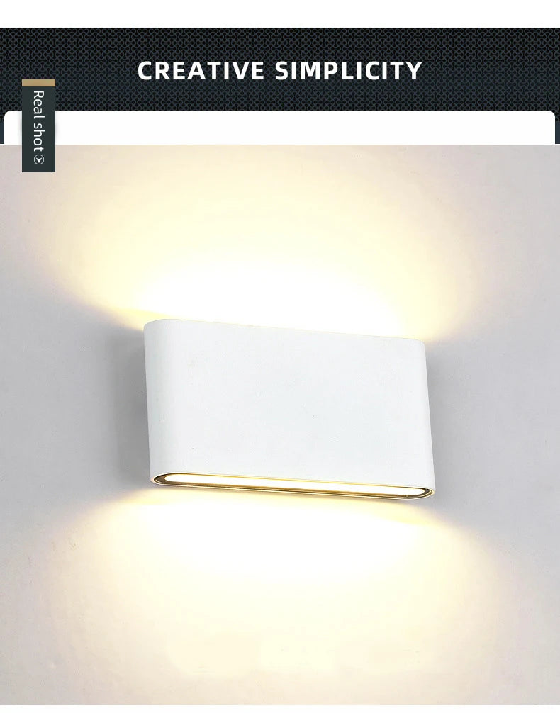 Waterproof Up Down Wall Lamp