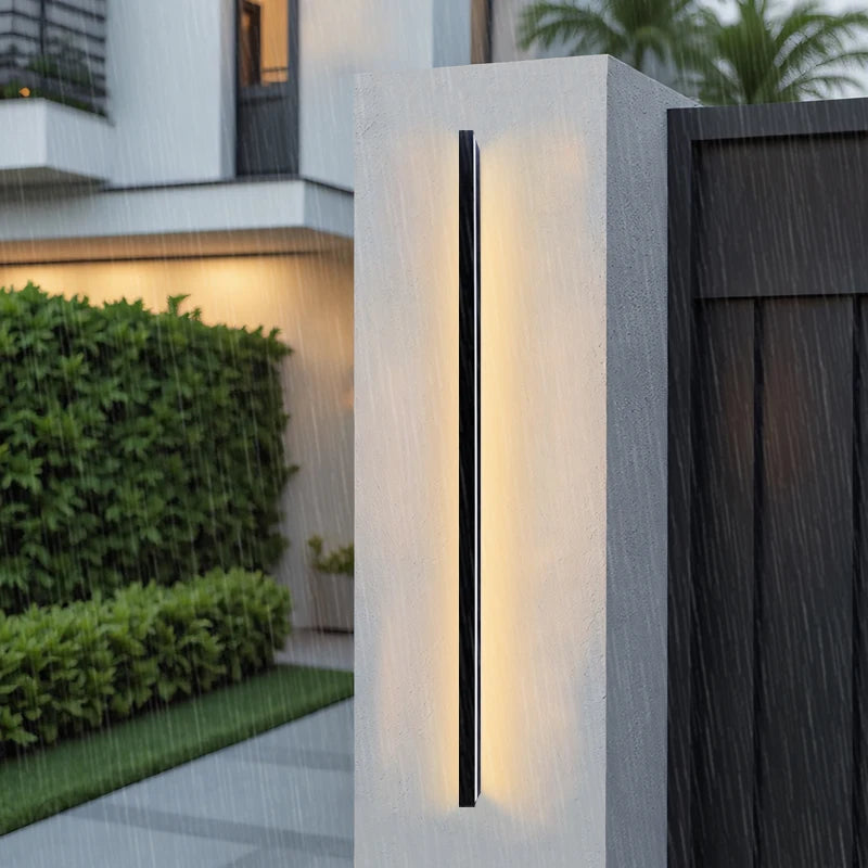 Aluminium Strip Outdoor Wall Lamp