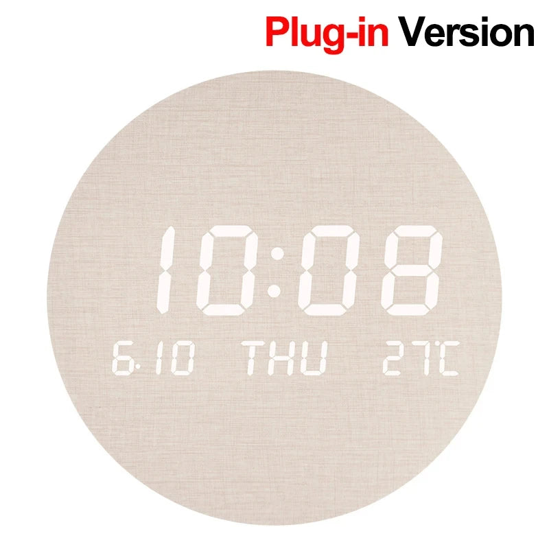 LED Digital Multifunction Wall Clock
