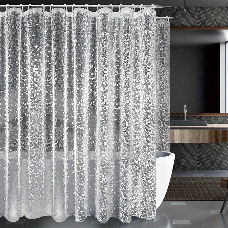 Bathroom Shower Curtain Transparent Lining Waterproof Bathtub Bathing