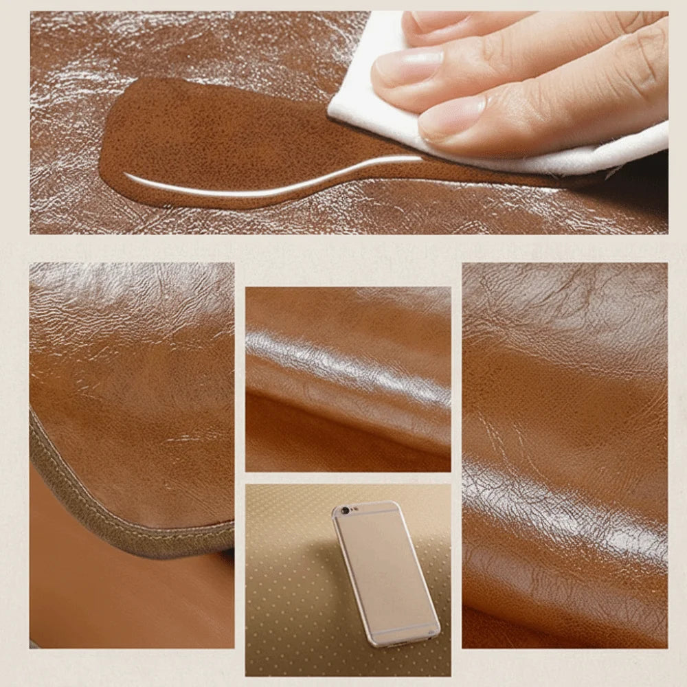 Round Waterproof Leather Seat Pad