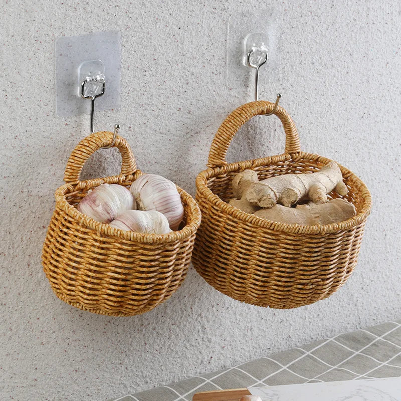 Woven Wall Hanging Storage Basket