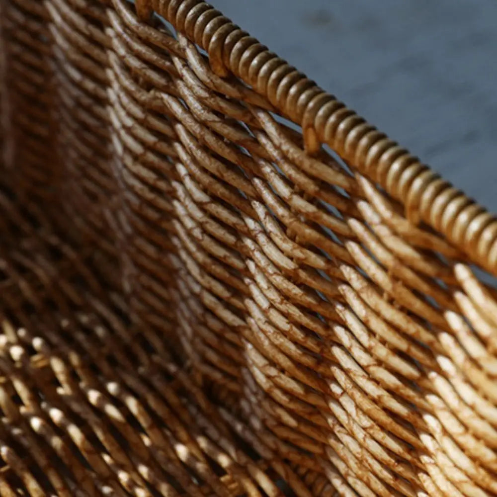 Woven Rectangular Storage Basket