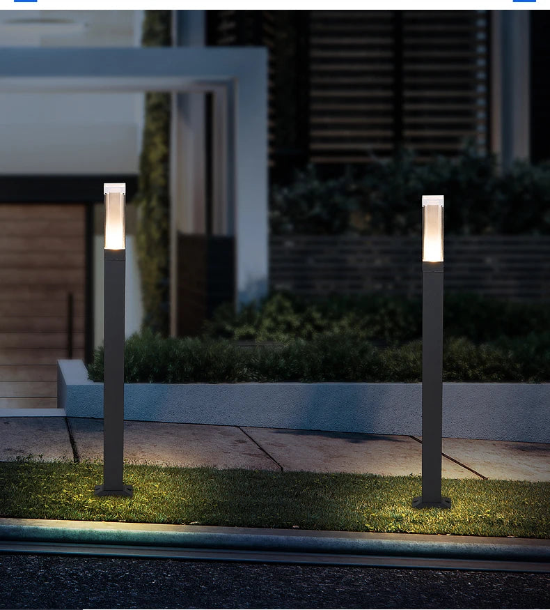 Waterproof IP65 Aluminum LED Lawn Bollard Light