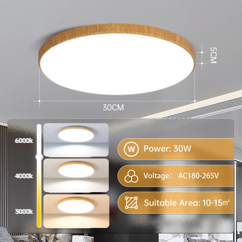 Slim Panel Modern Ceiling Chandelier