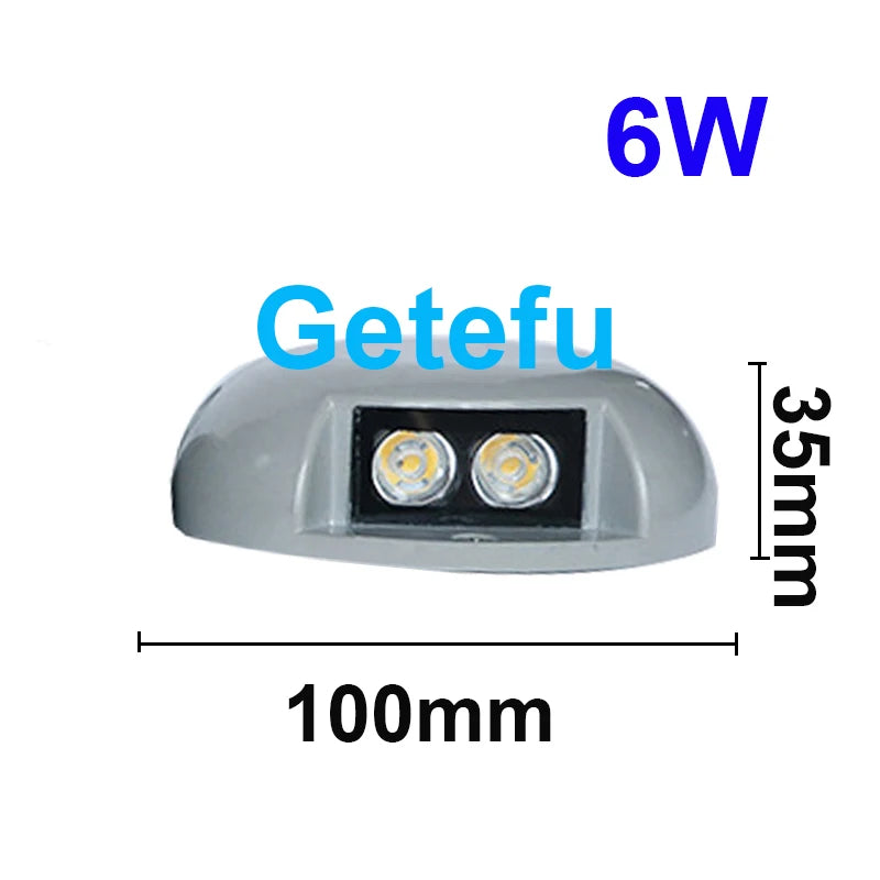100mm  6W   grey