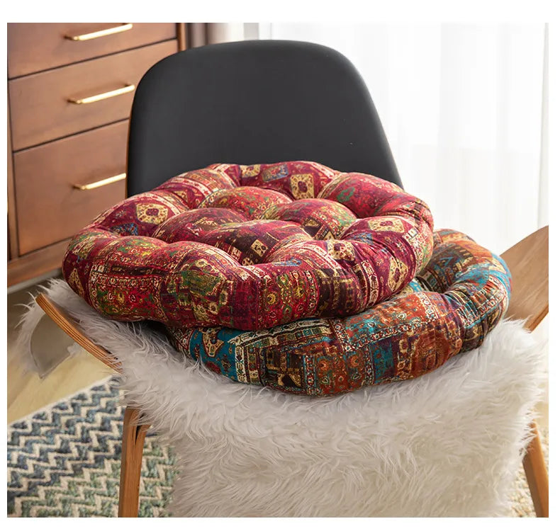 Bohemian Square Floor Seat Cushion