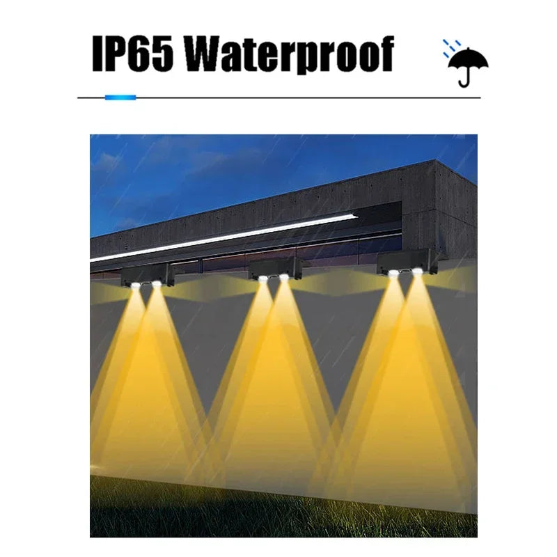 Solar LED Wall Spotlight