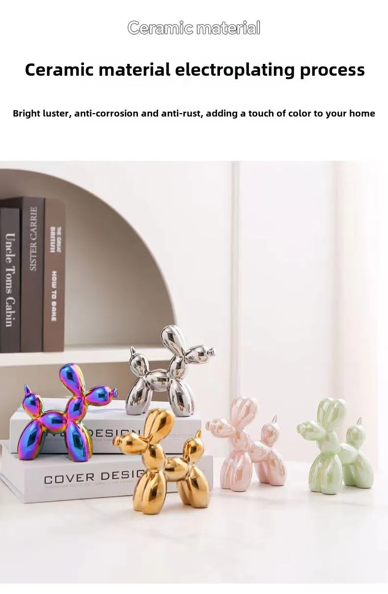 ceramics Balloon Dog Sculpture