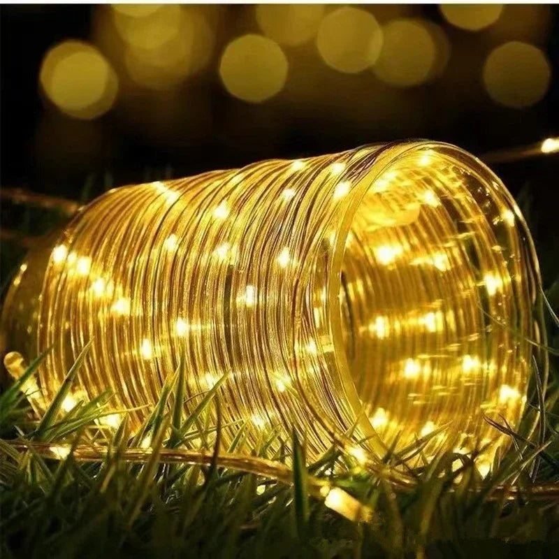 Solar Tube Rope Lights Outdoor