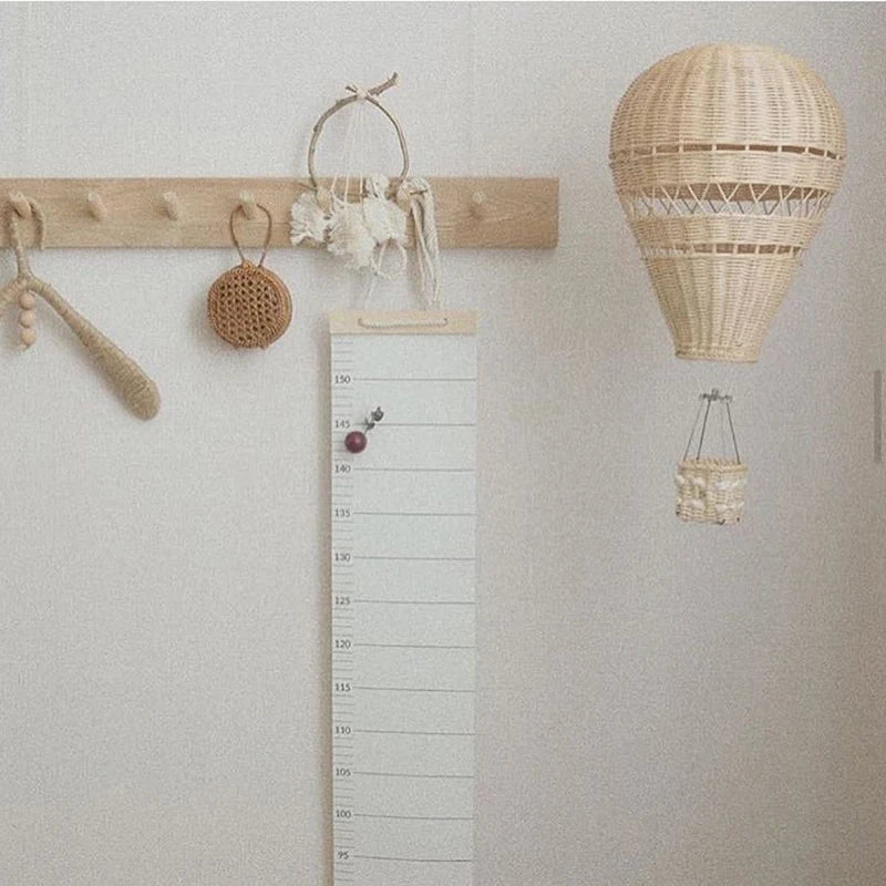 Rattan Hot Air Balloon Decor Hand-woven Wall Hanging Decor