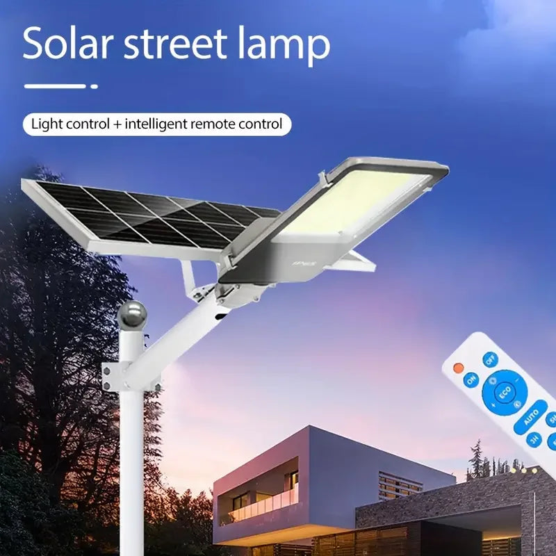 200W Powerful Solar Light Outdoor Solar Street Light 6000mah Waterproof