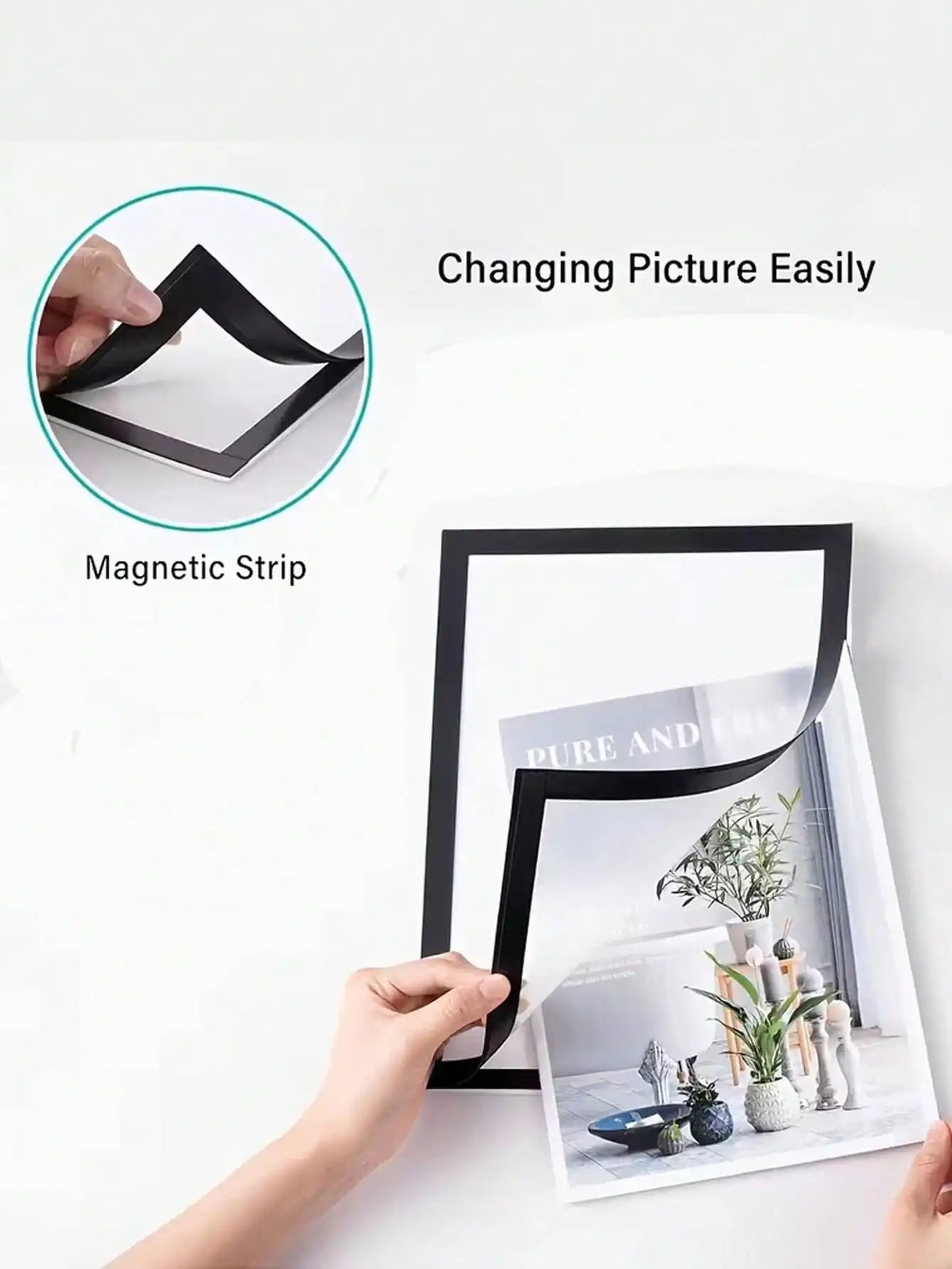 Self Adhesive Magnetic Photo Frames