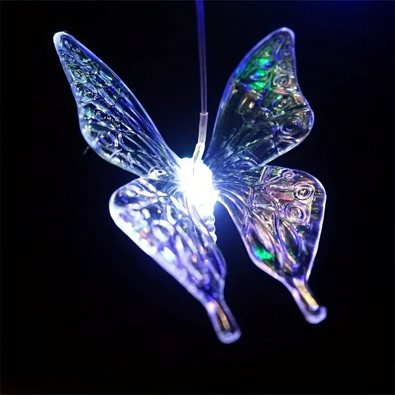 Solar Color Changing Wind Chime