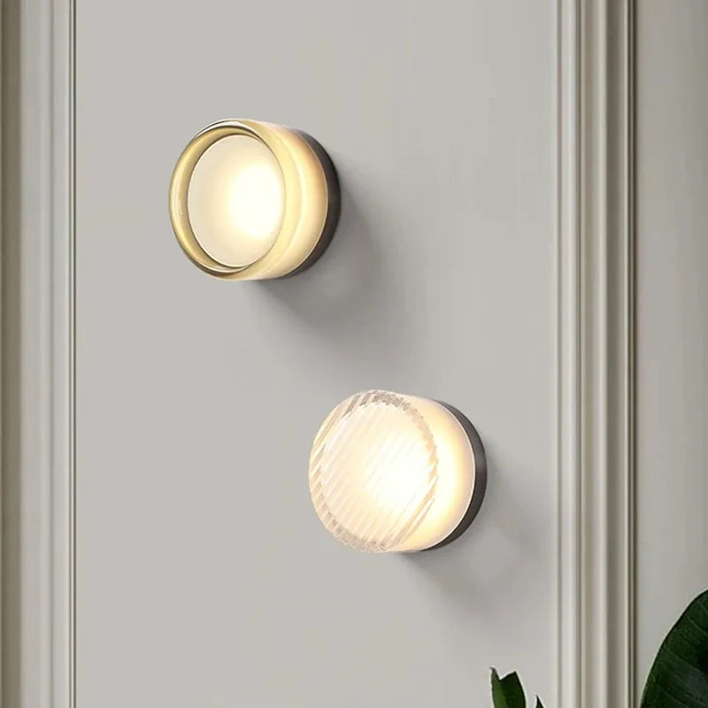Round Acrylic LED Wall Sconce