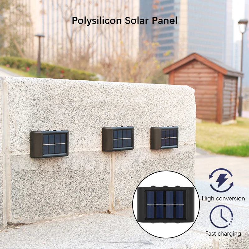 Solar Dusk to Dawn Fence Light