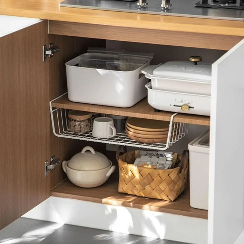 Under Shelf Hanging Wire Storage Basket