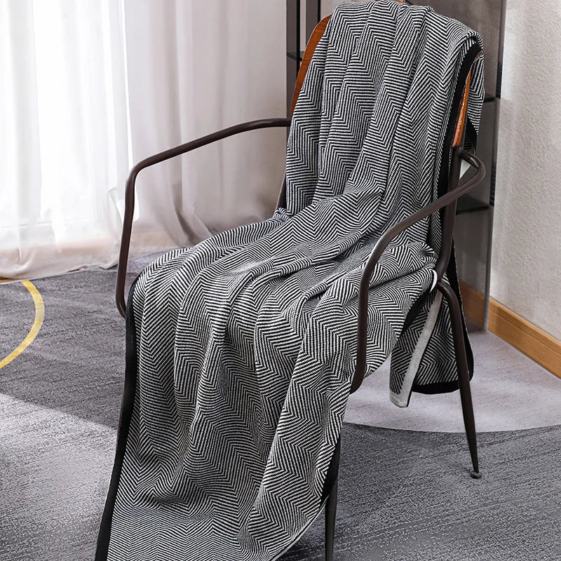 Nordic Knit Nap Blanket