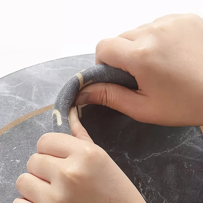 L Shaped Diatomaceous Earth Shower Mat